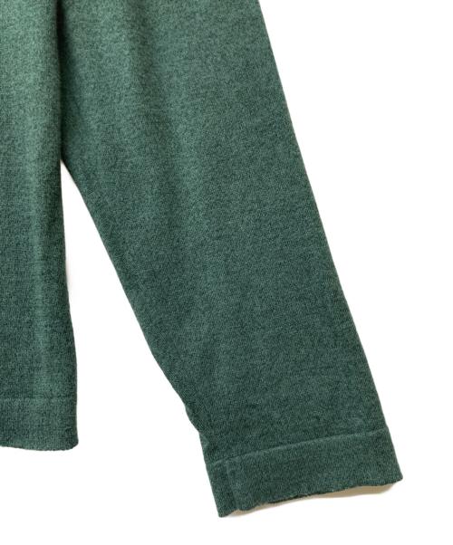 JOHN SMEDLEY（ジョンスメドレー）JOHN SMEDLEY (ジョンスメドレー) ウールコットンニット グリーン サイズ:sizeⅯの古着・服飾アイテム
