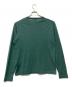 JOHN SMEDLEY (ジョンスメドレー) ウールコットンニット グリーン サイズ:sizeⅯ：7000円