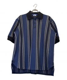 JUNYA WATANABE MAN（ジュンヤワタナベマン）の古着「綿エラステルラッセル」｜ブルー×ブラック