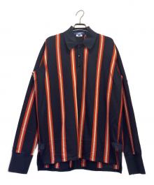 JUNYA WATANABE MAN（ジュンヤワタナベマン）の古着「ラッセルポロシャツ」｜ネイビー×オレンジ