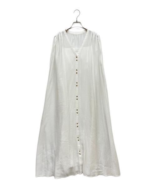 Mystrada（マイストラーダ）Mystrada (マイストラーダ) 2WAYボイルワンピ ホワイト サイズ:36の古着・服飾アイテム