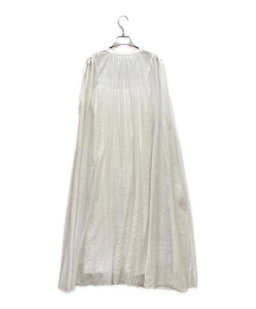 Mystrada（マイストラーダ）Mystrada (マイストラーダ) 2WAYボイルワンピ ホワイト サイズ:36の古着・服飾アイテム