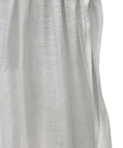 Mystrada（マイストラーダ）Mystrada (マイストラーダ) 2WAYボイルワンピ ホワイト サイズ:36の古着・服飾アイテム