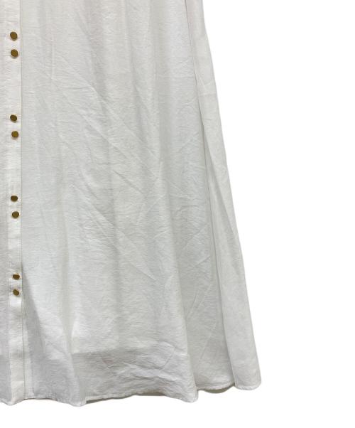 Mystrada（マイストラーダ）Mystrada (マイストラーダ) 2WAYボイルワンピ ホワイト サイズ:36の古着・服飾アイテム