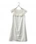 Aveniretoile（アベニールエトワール）の古着「ノースリーブワンピース」｜ホワイト