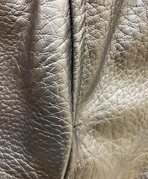ZARA（ザラ）ZARA (ザラ) フェイクレザージャケット ブラック サイズ:Sの古着・服飾アイテム