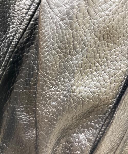 ZARA（ザラ）ZARA (ザラ) フェイクレザージャケット ブラック サイズ:Sの古着・服飾アイテム