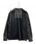 中古・古着 LAST NEST (ラストネスト) フェイクレザージャケット ブラック サイズ:XL：16000円