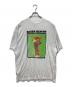 MARTINE ROSE（マーティン・ローズ）の古着「EAGER BEAVER Tee」｜ホワイト×グリーン