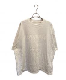 JIL SANDER（ジルサンダー）の古着「オーバーサイズロゴTシャツ」｜ホワイト