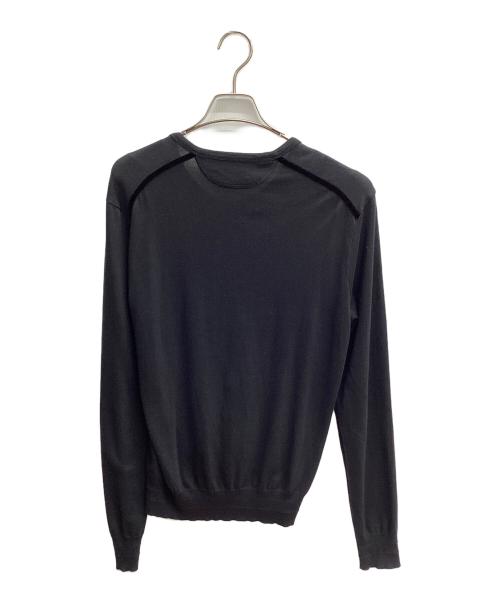 TOM FORD（トムフォード）TOM FORD (トムフォード) ヘンリーネックカットソー ブラック サイズ:46の古着・服飾アイテム
