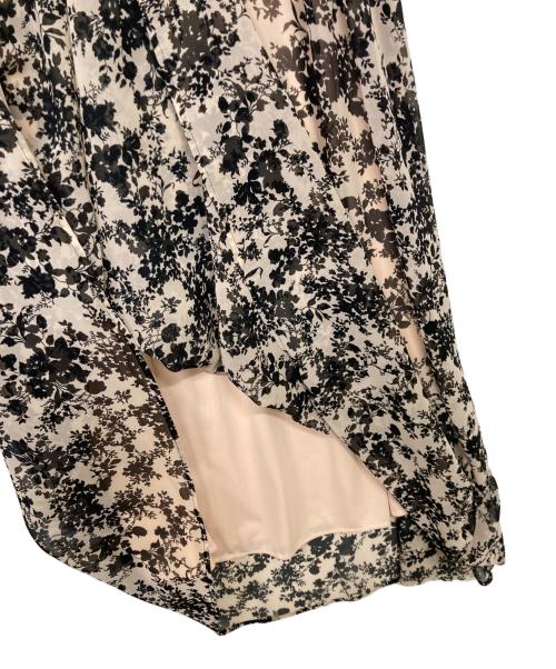 ANAYI（アナイ）ANAYI (アナイ) モノトーンシルエットプリントワンピース ピンク サイズ:36の古着・服飾アイテム