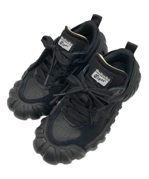 Onitsuka Tiger（オニツカタイガー）Onitsuka Tiger (オニツカタイガー) ローカットスニーカー ブラック サイズ:22.5cmの古着・服飾アイテム