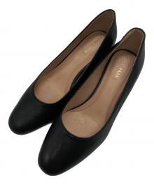 COLE HAAN（コールハーン）の古着「ゴートゥー シェイラ ブロック ヒール パンプス」｜ブラック
