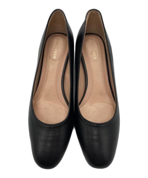 COLE HAAN（コールハーン）COLE HAAN (コールハーン) ゴートゥー シェイラ ブロック ヒール パンプス ブラック サイズ:6Bの古着・服飾アイテム