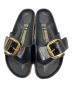 中古・古着 BIRKENSTOCK (ビルケンシュトック) マドリッド ビッグバックル ブラック サイズ:24.5cm：8000円