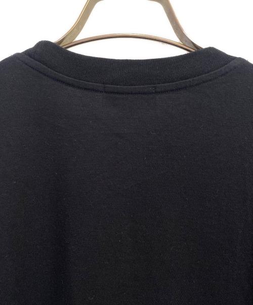 GUCCI（グッチ）GUCCI (グッチ) ロゴ刺繍Tシャツ ネイビー サイズ:Lの古着・服飾アイテム