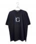 GUCCI（グッチ）の古着「ロゴ刺繍Tシャツ」｜ネイビー