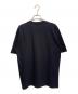 GUCCI (グッチ) ロゴ刺繍Tシャツ ネイビー サイズ:L：18000円