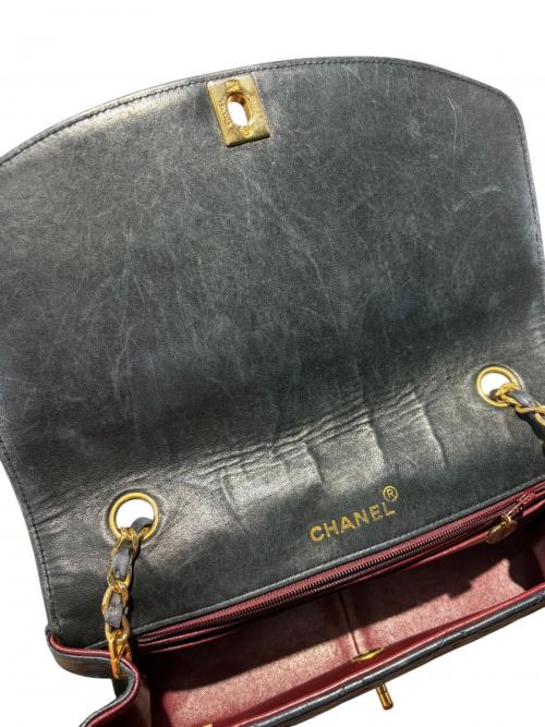 CHANEL（シャネル）CHANEL (シャネル) マトラッセ/ダイアナ ブラック サイズ:25の古着・服飾アイテム