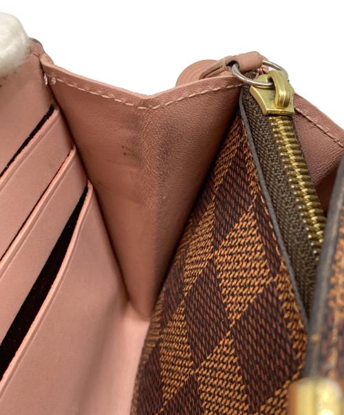 LOUIS VUITTON（ルイ ヴィトン）LOUIS VUITTON (ルイ ヴィトン) ダミエ ポルトフォイユ クロワゼット マグノリア ブラウンの古着・服飾アイテム