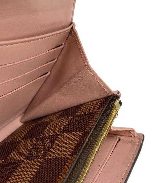 LOUIS VUITTON（ルイ ヴィトン）LOUIS VUITTON (ルイ ヴィトン) ダミエ ポルトフォイユ クロワゼット マグノリア ブラウンの古着・服飾アイテム