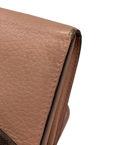 LOUIS VUITTON（ルイ ヴィトン）LOUIS VUITTON (ルイ ヴィトン) ダミエ ポルトフォイユ クロワゼット マグノリア ブラウンの古着・服飾アイテム