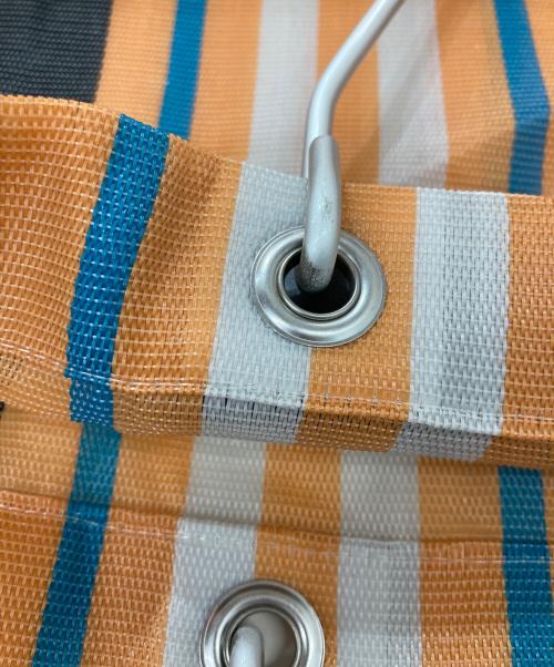 MARNI（マルニ）MARNI (マルニ) MARKET STRIPE BAG オレンジの古着・服飾アイテム