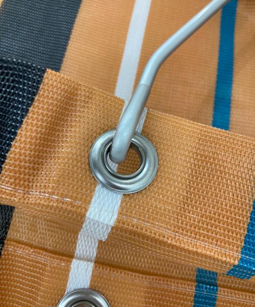 MARNI（マルニ）MARNI (マルニ) MARKET STRIPE BAG オレンジの古着・服飾アイテム