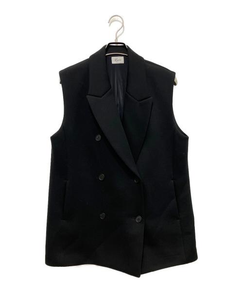 Lisiere（リジェール）Lisiere (リジェール) Ponte Vest ブラック サイズ:なしの古着・服飾アイテム