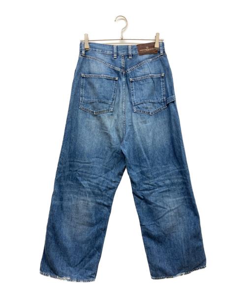 GOLDEN GOOSE DELUXE BRAND（ゴールデングースデラックスブランド）GOLDEN GOOSE DELUXE BRAND (ゴールデングースデラックスブランド) ダメージ加工デニムパンツ インディゴ サイズ:SIZE Freeの古着・服飾アイテム