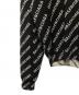 中古・古着 BALENCIAGA (バレンシアガ) All-over logo knit(オールオーバーロゴニット)/総柄ニット ブラック サイズ:L：50000円