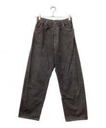 DANTON（ダントン）の古着「W 4PK EASY PANTS/「ダブル・フォーポケット・イージーパンツ」｜グレー