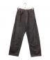 DANTON（ダントン）の古着「W 4PK EASY PANTS/「ダブル・フォーポケット・イージーパンツ」｜グレー
