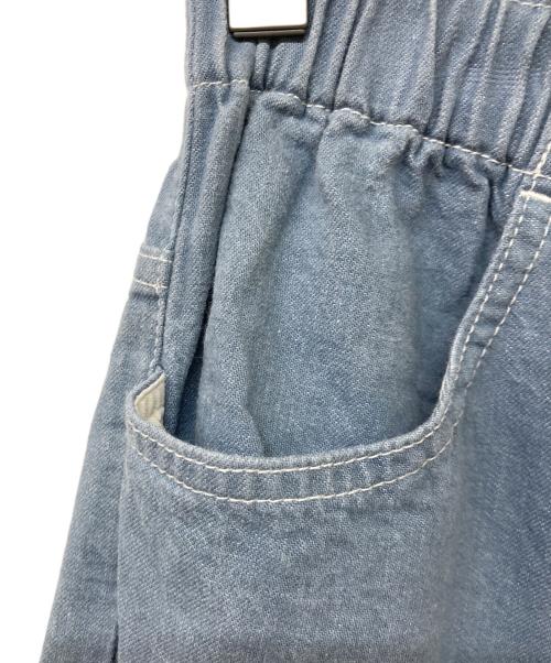 DANTON（ダントン）DANTON (ダントン) カラーデニムイージーパンツ ブルー サイズ:38の古着・服飾アイテム