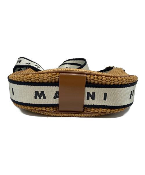 MARNI（マルニ）MARNI (マルニ) BEY Small Bag(ベイ スモール バッグ) ブラウン 未使用品の古着・服飾アイテム