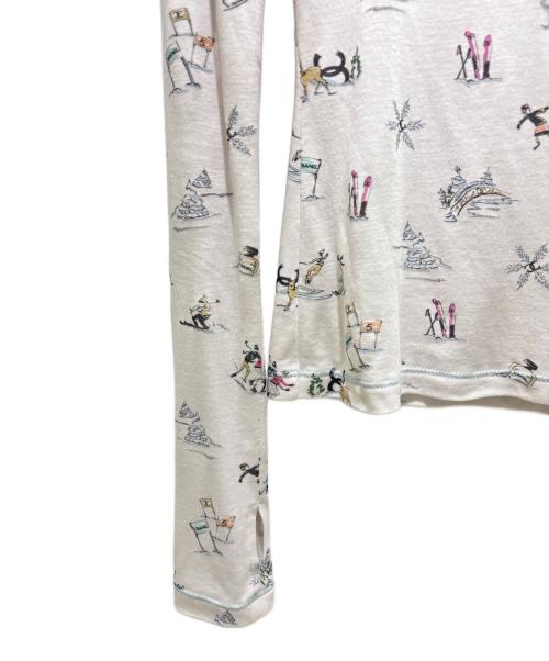 CHANEL（シャネル）CHANEL (シャネル) ココマークリボン ゲレンデジャージートップス ライトピンク サイズ:34の古着・服飾アイテム