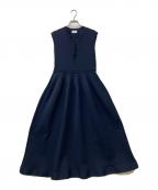 Audireアウディーレ）の古着「Milly knit dress」｜ネイビー