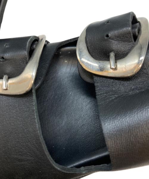 Caminando（カミナンド）Caminando (カミナンド) DOUBLE BUCKLE SANDALS ブラック サイズ:SIZE 8の古着・服飾アイテム