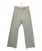 N.HOOLYWOODエヌ ハリウッド）の古着「COMPILE LINE TROUSERS(コンパイル ライン トラウザーズ)」｜グレー