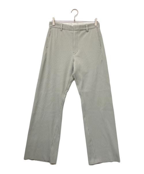 N.HOOLYWOOD（エヌ ハリウッド）N.HOOLYWOOD (エヌ ハリウッド) COMPILE LINE TROUSERS(コンパイル ライン トラウザーズ) グレー サイズ:size36 未使用品の古着・服飾アイテム