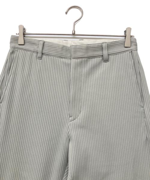 N.HOOLYWOOD（エヌ ハリウッド）N.HOOLYWOOD (エヌ ハリウッド) COMPILE LINE TROUSERS(コンパイル ライン トラウザーズ) グレー サイズ:size36 未使用品の古着・服飾アイテム