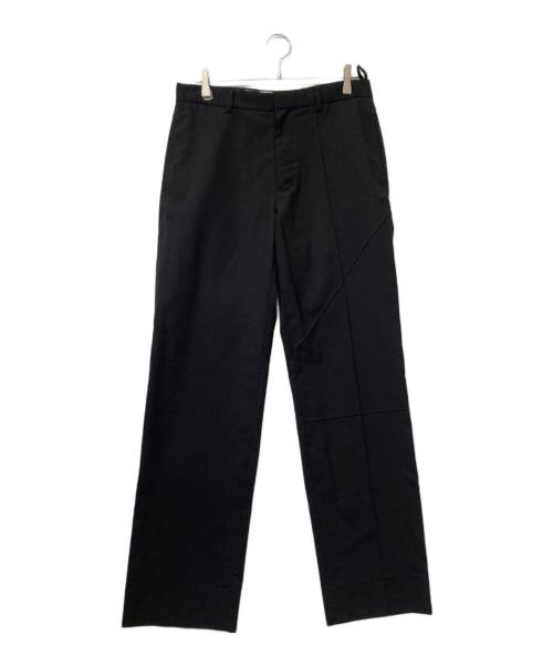 kudos（クードス）kudos (クードス) 20AW OPTICAL ILLUSION TROUSERS ブラック サイズ:2の古着・服飾アイテム