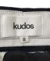 中古・古着 kudos (クードス) 20AW OPTICAL ILLUSION TROUSERS ブラック サイズ:2：6000円