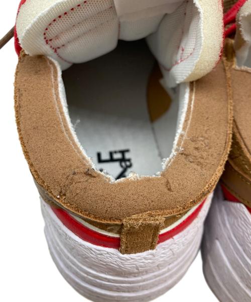 NIKE（ナイキ）NIKE (ナイキ) sacai (サカイ) Blazer Low ブラウン サイズ:28㎝の古着・服飾アイテム