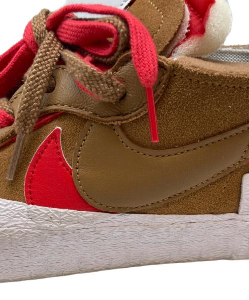 NIKE（ナイキ）NIKE (ナイキ) sacai (サカイ) Blazer Low ブラウン サイズ:28㎝の古着・服飾アイテム