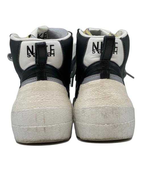 NIKE（ナイキ）NIKE (ナイキ) sacai (サカイ) BLAZER MID ブラック×ホワイト サイズ:28.5の古着・服飾アイテム