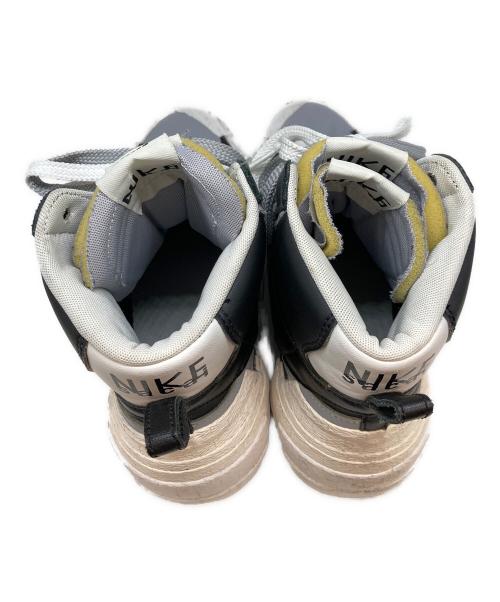 NIKE（ナイキ）NIKE (ナイキ) sacai (サカイ) BLAZER MID ブラック×ホワイト サイズ:28.5の古着・服飾アイテム