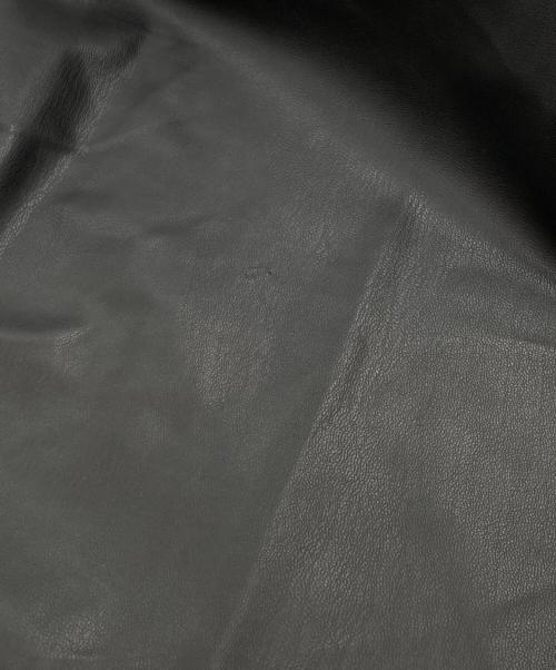 ZARA（ザラ）ZARA (ザラ) MAISON SPECIAL (メゾンスペシャル) Fake Leather Wide Leg Pants(フェイク レザー ワイド レッグ パンツ) ブラック サイズ:sizeSの古着・服飾アイテム