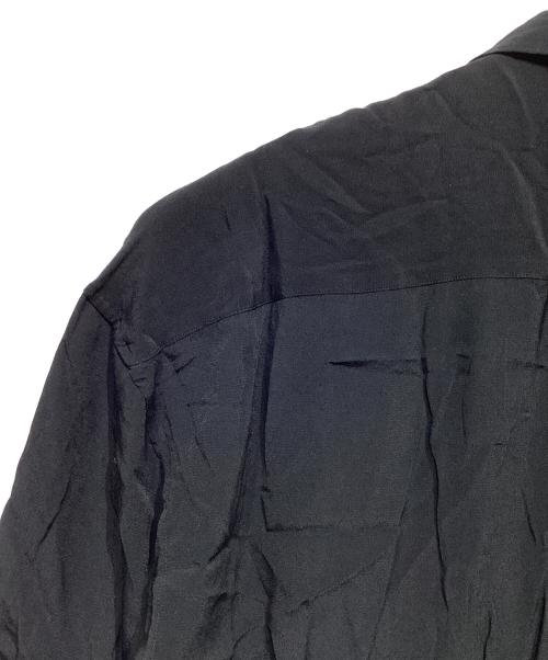 COOTIE PRODUCTIONS（クーティープロダクツ）COOTIE PRODUCTIONS (クーティープロダクツ) Rayon Open-Neck S/S Shirt ブラック サイズ:Mの古着・服飾アイテム